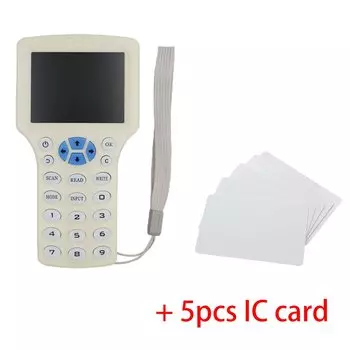 Kemei 10-частотный NFC-считыватель смарт-карт