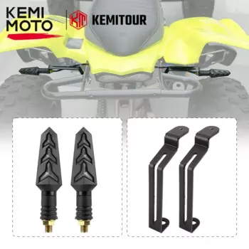 KEMIMOTO ATV светодиодный комплект стоп-сигналов поворота для мотоцикла Yamaha Raptor 700 700R YFZ450/450R/450X для Harley для Suzuki