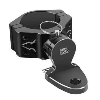 KEMiMOTO UTV Быстросъемное крепление с ЧПУ, обработанное на 360° ° Рулонная планка с регулируемой посадкой 1,75–2 дюйма для Can-am Maverick X3 Max для CFmoto