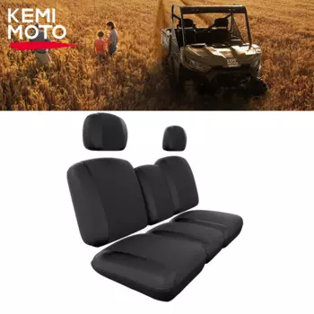 KEMIMOTO UTV Off-Road 1680D Передние двухдверные разделенные чехлы на сиденья для Can-Am Defender 6X6 PRO DPS HD7 HD9 HD10 CAB с подголовником