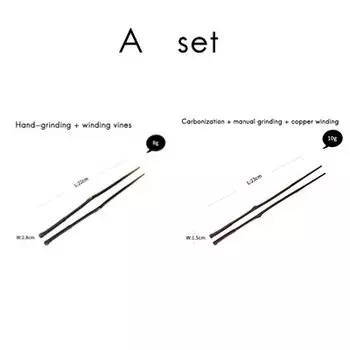 KEMORELA Детские деревянные палочки для еды