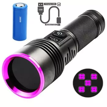 KENSUN Ультрафиолетовый фонарик 365 нм