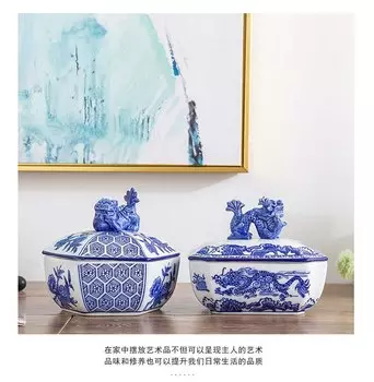 Керамическая банка для чая Jingdezhen