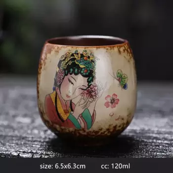Керамическая чайная чашка JINGDE TEA SET 110/120 мл