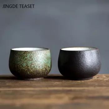 Керамическая чашка JINGDE TEA SET, 2 шт., японский стиль
