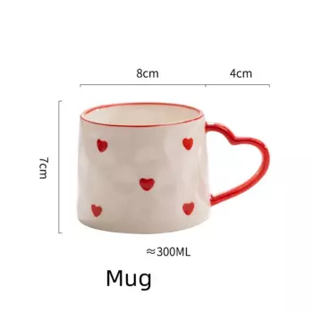 Керамическая кружка Love Heart