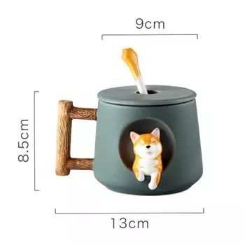 Керамическая кружка opovcom 420 мл