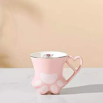 Керамическая кружка с котом