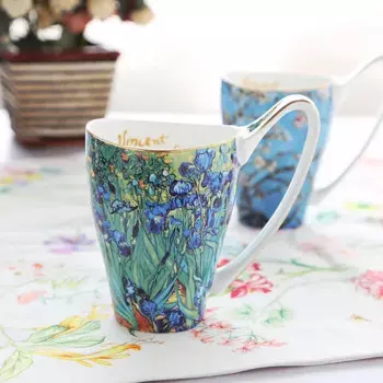 Керамическая кружка Van Gogh синяя