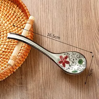 Керамическая ложка для супа XINCHEN