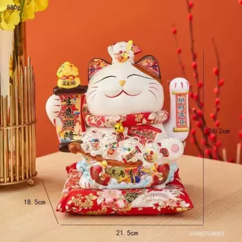 Керамическая манеки-неко Lucky Cat