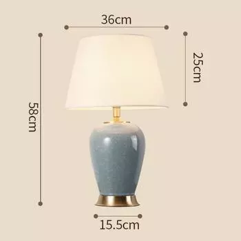 Керамическая настольная лампа XULULIGHT