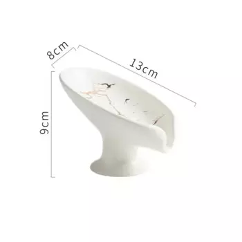 Керамическая портативная мыльница Triple Bathroom