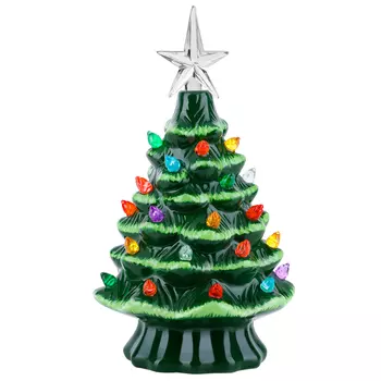 Керамическая Рождественская елка Behogar 7 дюймов