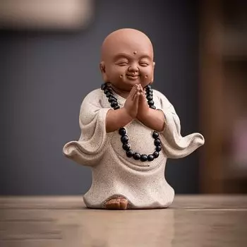 Керамическая статуэтка Будды WOODKIRIN