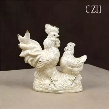 Керамическая статуэтка цыплят ZHENGHAN