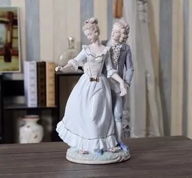 Керамическая статуэтка влюбленных ZHENGHAN