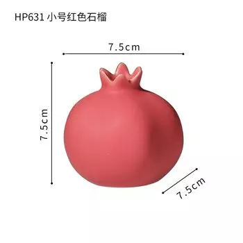 Керамическая ваза "Имитация граната"