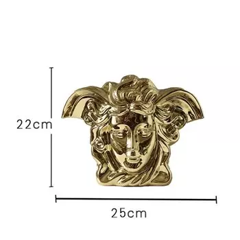 Керамическая ваза JONLALA "Человеческая голова"