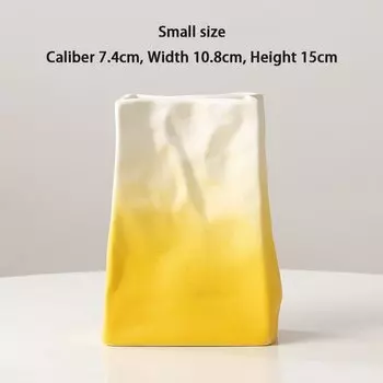 Керамическая ваза в скандинавском стиле