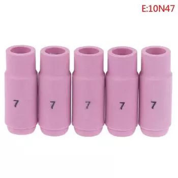 Керамические чашки для плазменной резки 10N49/50, алюминиевые форсунки, чашки для сварки TIG, большая специальная фарфоровая Форсунка для аргонового дугового сварочного пистолета