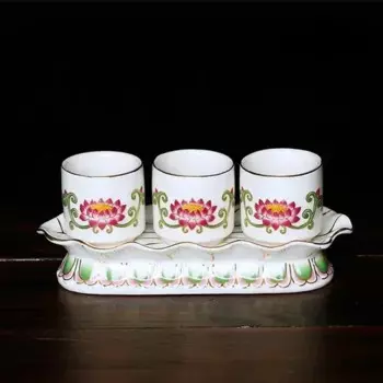 Керамические чашки для подачи воды WSHYUFEI