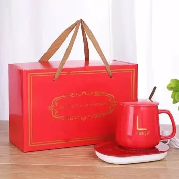 Керамические кружки с подогревом 370 мл