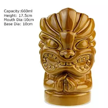 Керамические кружки Tiki CocktailGeek