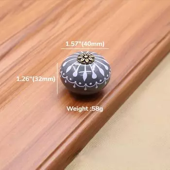 Керамические ручки для мебели 40 мм