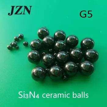 Керамические шарики из нитрида кремния для подшипника/насоса/линейного слайдера/шариков клапанов/велосипеда G5, 20 шт
