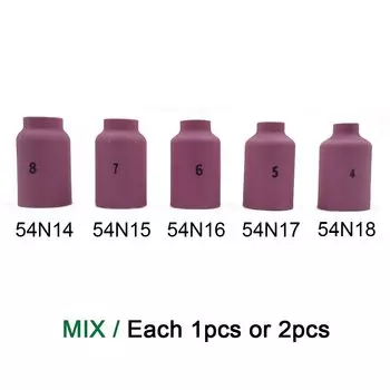 Керамические сопла Jinhu для TIG WP17 18 26