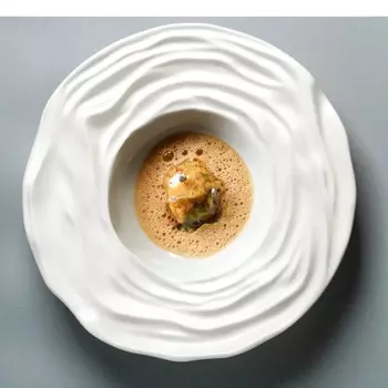 Керамические тарелки для ужина, тарелки для супа, соломенная шляпа, закуска, десертное блюдо, бытовая посуда неправильной формы, посуда для макарон