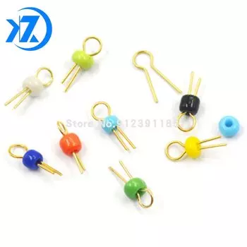 Керамические тестовые кольца WZXHFL 120 шт., белые и черные