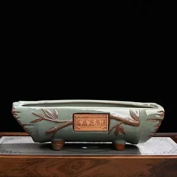 Керамический цветочный горшок