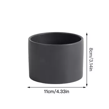 Керамический цветочный горшок