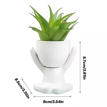 Керамический цветочный горшок ACRDDK