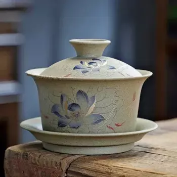 Керамический гайвань JINGDE TEA SET 130 мл