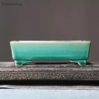 Керамический горшок для бонсай Realikeasy