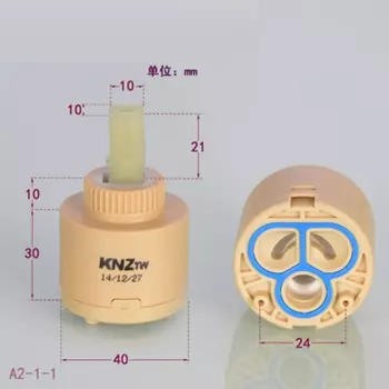 Керамический сменный картридж для смесителя воды, кран с внутренним управлением, 25 мм 30 мм 35 мм 40 мм