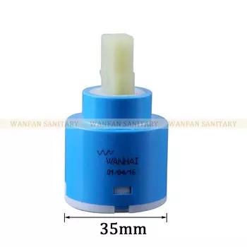 Керамический картридж для смесителя с низким крутящим моментом, 35/40 мм, 7138