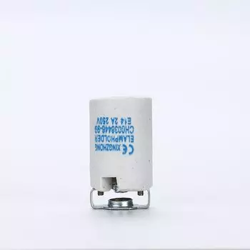 Керамический патрон E14 для светодиодных ламп 220В