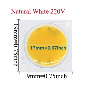 Керамический светодиодный чип лампа BING&SEN 5 Вт/12 Вт/15 Вт/20 Вт/30 Вт/50 Вт 220В