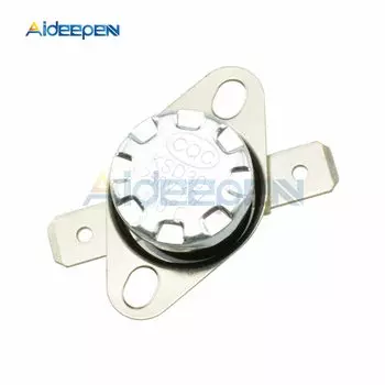 Керамический Термостат KSD301 с нормально замкнутым переключателем температуры, 10 А, 250 В, 40-300 градусов, 85C, 95C, 110C, 130C, 150C, 180C, 250C, 300C