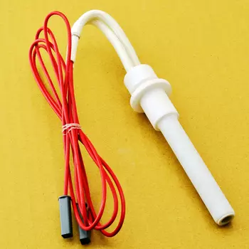 Керамический воспламенитель 110 В, 300 Вт, печь для деревянных гранул, стержень зажигания, устойчивый к высоким температурам, быстрым зажиганием, длительный срок службы