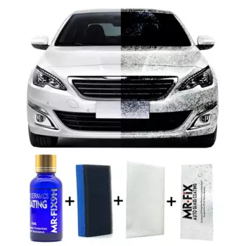 Керамическое покрытие для автомобиля, жидкое гидрофобное покрытие для автомобильной краски, защита от царапин, покрытие для детейлинга автомобиля