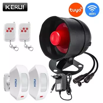 KERUI Tuya Wi-Fi Сирена для системы сигнализации