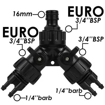 KESLA разветвитель для капельного орошения 2-4 полосы