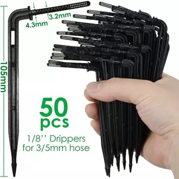 KESLA Зелёные капельницы для полива 50 шт