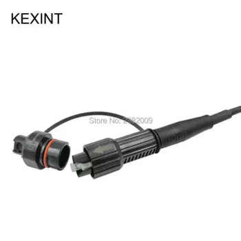 KEXINT волоконно-оптический патч-корд 3 м с разъемом Hua Wei 3,0 мм SC/APC , IP68 / 5 шт.