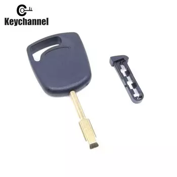 Keychannel 10 шт./лот чехол для ключей транспондера FO21 запасная головка для автомобильного чипа для Ford Focus Mondeo Transit Fiesta Fusion